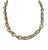 Contemporary Tiffany & Co. Germany 18k Yellow Gold Cable Circle Link Chunky Necklace For Sale - Image 3 of 12