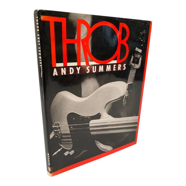 Andy Summers "Throb" 1983 Book Signed Autograph Police Photos Collectible For Sale