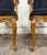 French Provincial Vintage French Provincial Style Tufted Black Velvet Armchairs - Pair For Sale - Image 3 of 14