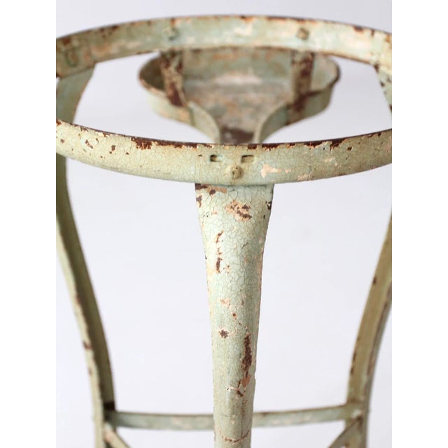 Antique Claw Foot Iron Stand For Sale - Image 9 of 13