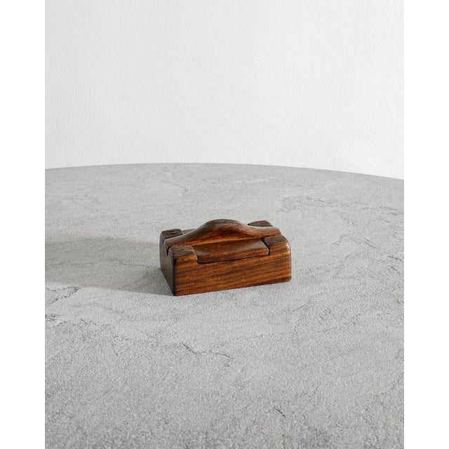 Mid-Century French Wooden Box by Alexandre Noll, 1950s For Sale - Image 8 of 8