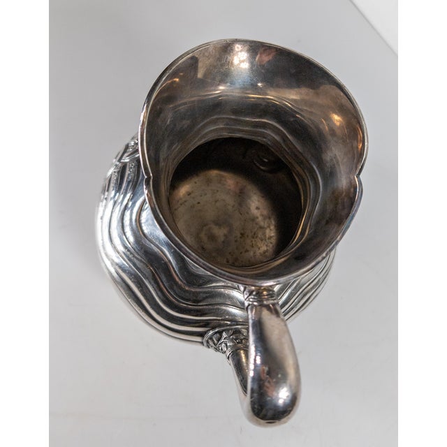 19th Century American Meriden Silverplate Pitcher Presented to Captain James Seaman For Sale - Image 12 of 14