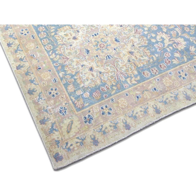 Transitional 1940s Persian Kerman Rug For Sale - Image 3 of 7