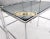 Pair of Chrome Faux Bamboo Smoked Glass Tops Nesting Tables For Sale - Image 12 of 13