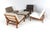 Komfort Nimtofte Seating Group | 4 Armchairs + Footstool For Sale - Image 9 of 15