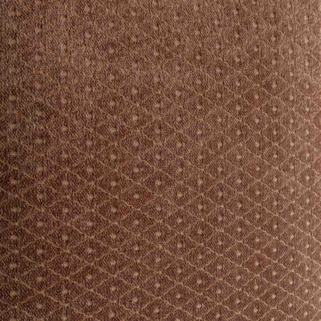 Panoplie Iron Loop Stool, Brown Chenille For Sale - Image 12 of 12