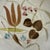 1960s 1960s Set of 9 Mid-Century Modern Red Wing Pottery Random Harvest Bread & Butter Plate For Sale - Image 5 of 5