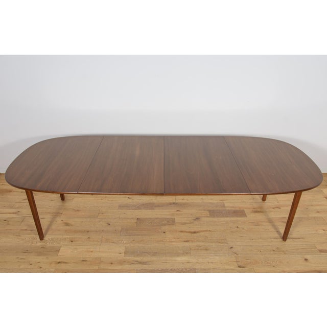 Mid-Century Extendable Dining Table by Ole Wanscher for Poul Jeppesens Furniture Factory, Denmark, 1960s For Sale - Image 13 of 18