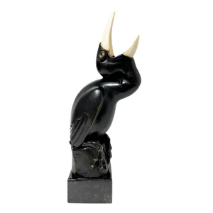 Art Deco Bronze Sculpture by Marcel Antoine Bouraine, France, 1886-1948