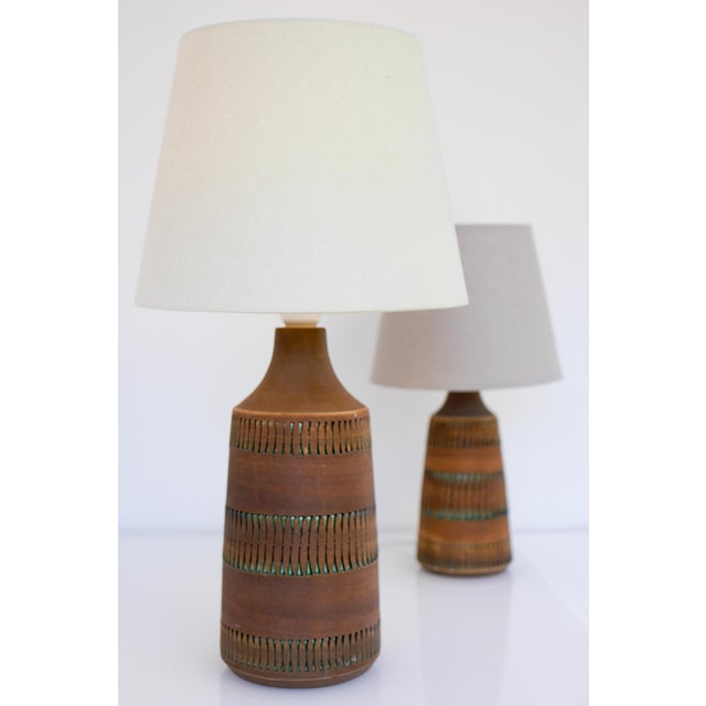 Ceramic Mid-Century Modern Scandinavian Pottery Table Lamp by Anagrius, 1970s For Sale - Image 7 of 14