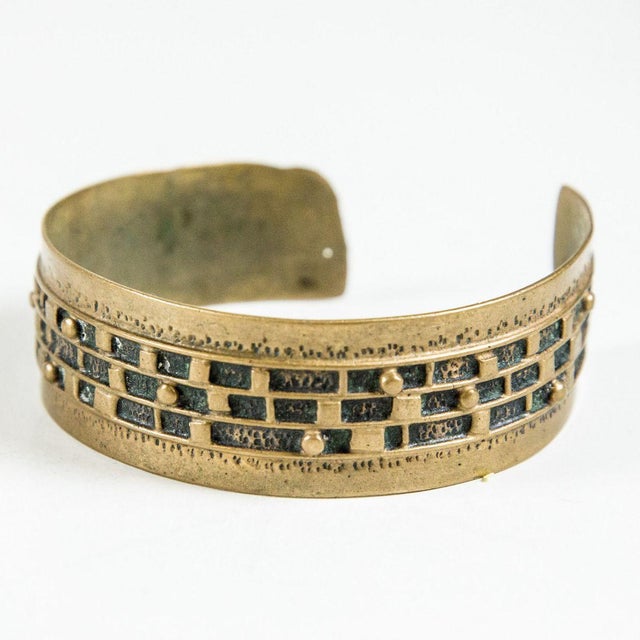1970s Mid-Century Handcrafted Copper Bracelet, 1970s For Sale - Image 5 of 9