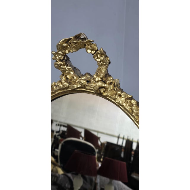 Victorian Gilt Dressing Table Mirror, 1850s For Sale - Image 11 of 16