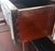 Asian Mid Century Modern Carved 4 Doors 3 Drawers Credenza Dark Solid Teak MINT For Sale - Image 16 of 16
