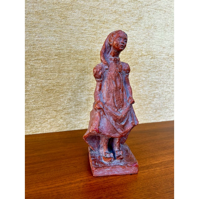 Brutalist 1970s Austin Production "Dress Up Girl" Brutalist Sculpture. For Sale - Image 3 of 17