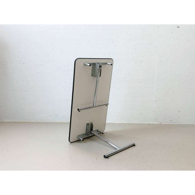 Metal Blue Practical Folding Tables from Kelko, 1980s For Sale - Image 7 of 16