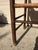 Vintage Rustic Wood Rattan Dining Chairs Set of 6 For Sale In Sacramento - Image 6 of 13