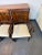 1940's Reupholstered Mahogany Kilsmos Lyre Back Dining Chairs (6) For Sale - Image 9 of 11