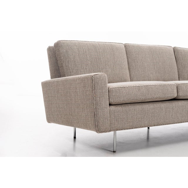 Tan 1950s Vintage Florence Knoll Sofa For Sale - Image 8 of 12