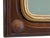 Victorian Antique Victorian Gothic Revival Arched Wall Mirror With Wood Rosette Detail For Sale - Image 3 of 9