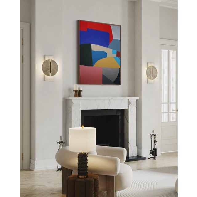 Acrylic painting on stretched canvas Painted black on the sides Dimensions: 100x81cm Signed on the front Sold unframed...