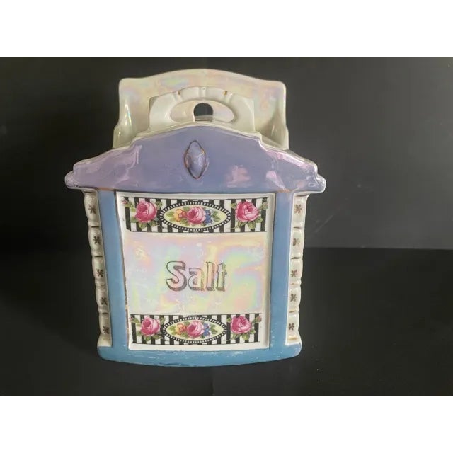 Ceramic 1930s Mepoco Ware German Pottery Kitchen Canisters - Set of 13 For Sale - Image 7 of 13