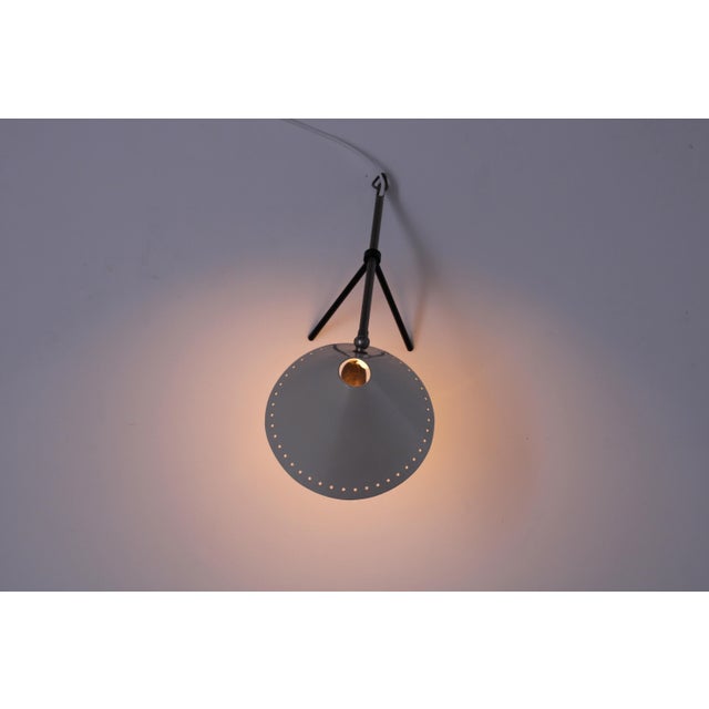 Pinocchio Grey Tripod Table Light by H. Th. J. A. Busquet for Hala, 1950s For Sale - Image 15 of 17