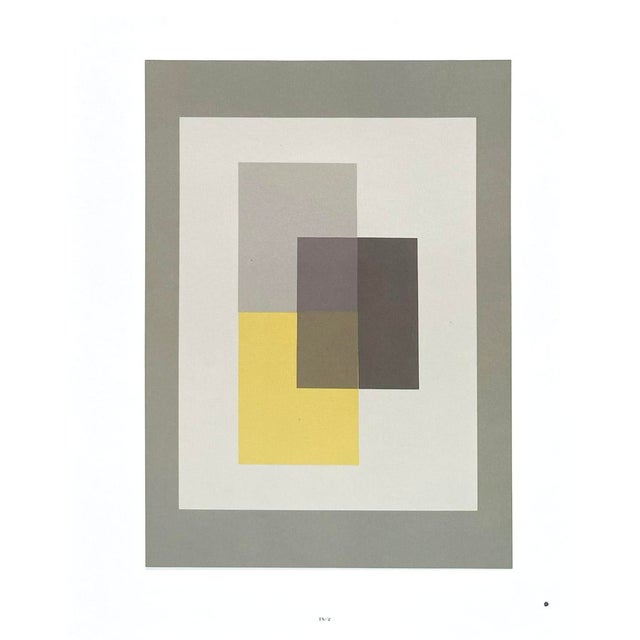 Artist: Josef Albers Country: Germany-USA Title: Plate IX-2 Paper Size: 13.50 x 10.50 inches on Munken Print Cream...