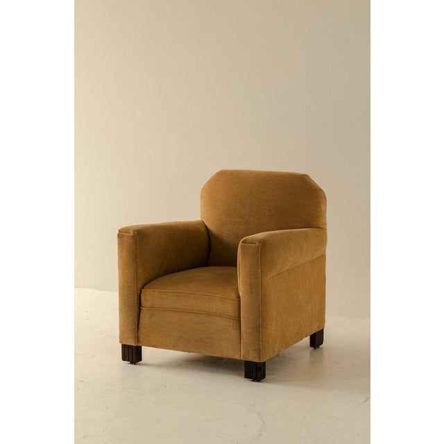 Art Deco Easy Chair, Belgium, 1940s For Sale - Image 15 of 15