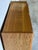 Wood Oak Glass Cabinet With Open Shelf Danish Mid-Century Modern 1960s For Sale - Image 7 of 11