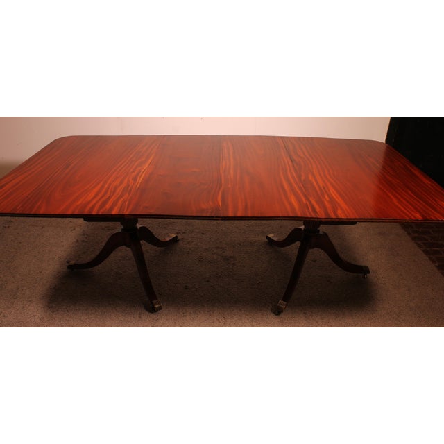 English Tripod Dining Table in Mahogany, 19th Century For Sale - Image 11 of 12