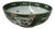 Vintage Oriental Imari Emerald Green Flora Landscape Porcelain Bowl Art For Sale