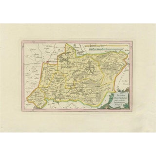 Antique Map of Eastern Oostergo in Friesland by Von Reilly, 1791 For Sale