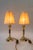 Small Art Deco Table Lamps with Fabric Shades, Vienna, Austria, 1920s, Set of 2 For Sale - Image 10 of 17