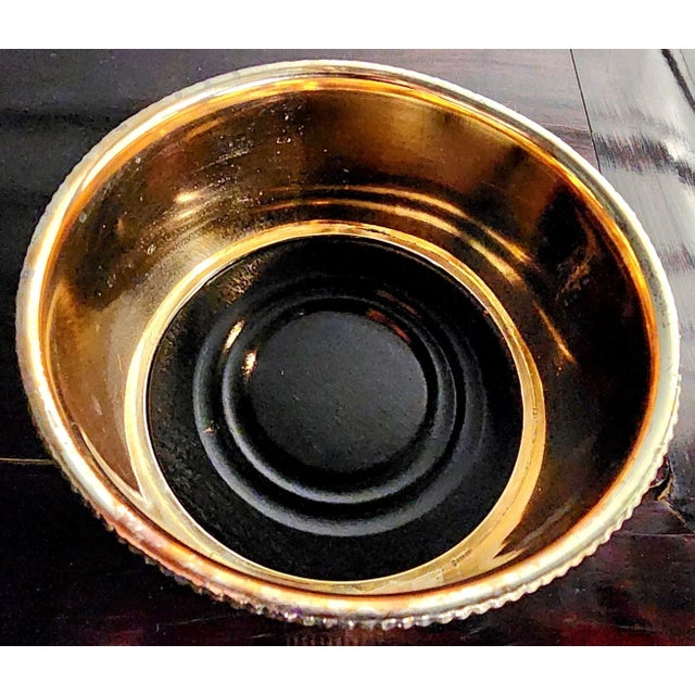 Beautiful Silver Plate Vintage Bottle Coaster For Sale - Image 11 of 13