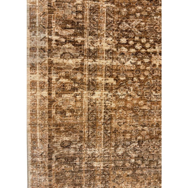 Distressed Persian Style Rug , 9' X 12' For Sale - Image 4 of 6
