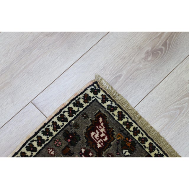 Textile 1980s Tribal Red Medallion Rug For Sale - Image 7 of 8