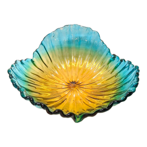 Vintage Murano Ombre Art Glass Centerpiece Bowl