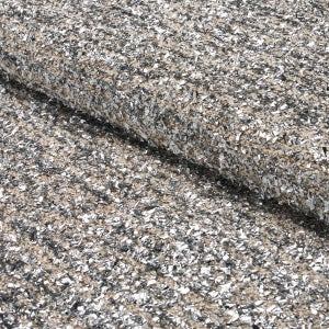 Schumacher Tenue De Soirée Fabric In Sparkling Silver