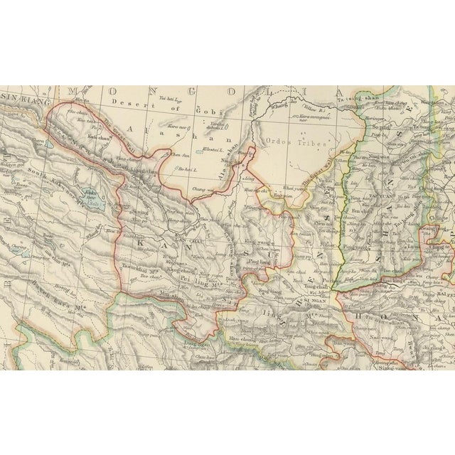 Antique Map of China, Taiwan, Korea, Hong-Kong and Japan, 1903 : This antique map, titled "India (Southern Sheet) and the...
