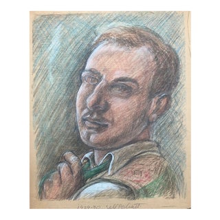1930 Self Portrait by William Charles Palmer For Sale