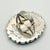 1970s Vintage Southwestern Dine Navajo Ben Touchine Sterling & Turquoise Cocktail Ring - Size 8.5 For Sale - Image 9 of 12
