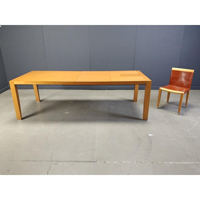 Extendable Dining Table by Chi Wing Lo for Giorgetti, Italy, 1990s For Sale - Image 14 of 14