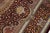 1990s Fine Artisan Hand Knotted Red Silk Rug – 4'9" X 7'3" For Sale - Image 5 of 9