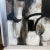 This is a wonderful original contemporary abstract painting. The dark neutral colors of this painting would go well in a...