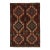 Rug & Kilim’s Afghan Baluch Tribal Rug in Rust Tones With Geometric Medallions For Sale