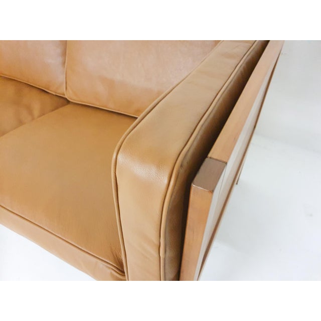 Vintage 2343 Sofa in Cognac Leather by Børge Mogensen for Fredericia, Denmark, 1960s For Sale - Image 14 of 16