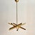 1960s Large Mid-Century Modern Italian Brass Pendant Lamp, 1960s For Sale - Image 5 of 5