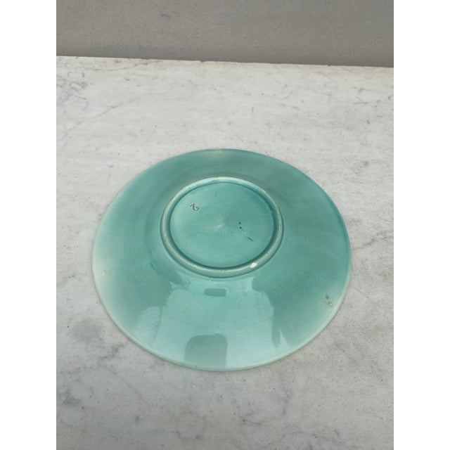 Villeroy & Boch Majolica Grape Plate Villeroy & Boch, Circa 1890 For Sale - Image 4 of 7