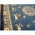 1880s Classic Floral Deco Medallion Design Light Blue Antique Chinese Peking Rug For Sale - Image 4 of 6
