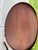 Mersman Pair of 1940s Mersman Duncan Phyfe Style Mahogany Lyre Base Side Tables / End Tables For Sale - Image 4 of 6